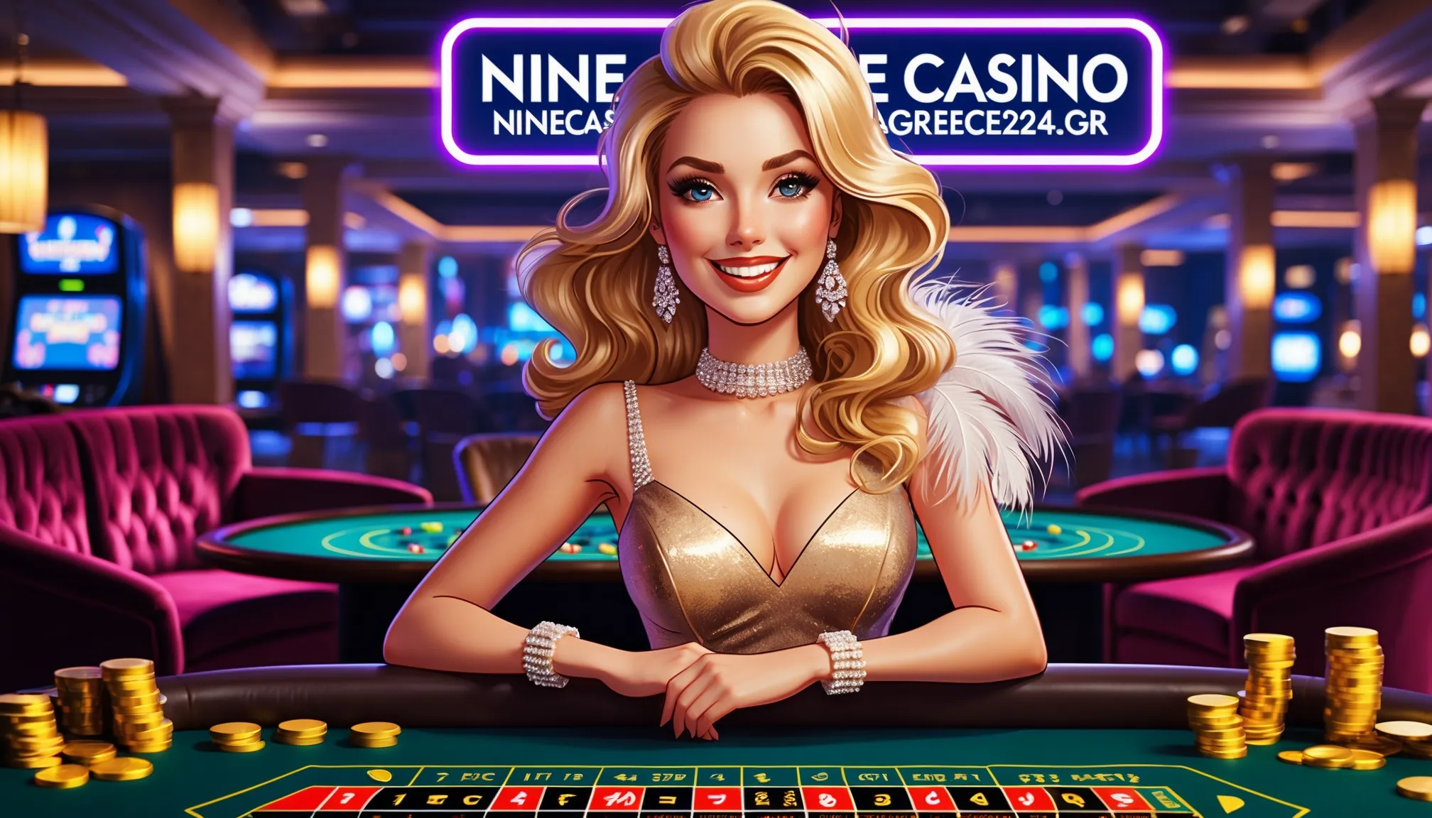 Nine Casino free spins και bonus 2026 - έως €1.500